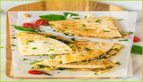 Are plain cheese quesadillas healthy