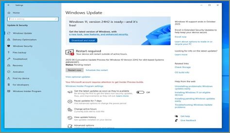 How do I know if Windows 10 update is running in the background?