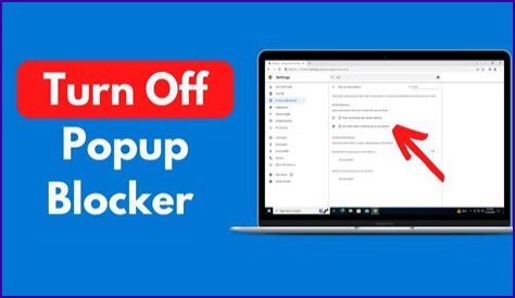 How do I turn off pop up blocker on Windows 10?