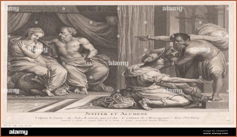 What happens at the end of Amphitryon?